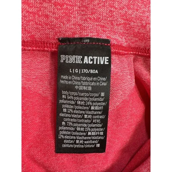 Victoria's Secret PINK Women's Pink Active Leggings - L - Picture 3 of 3